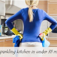 How To Clean A Kitchen In Under 35 Minutes